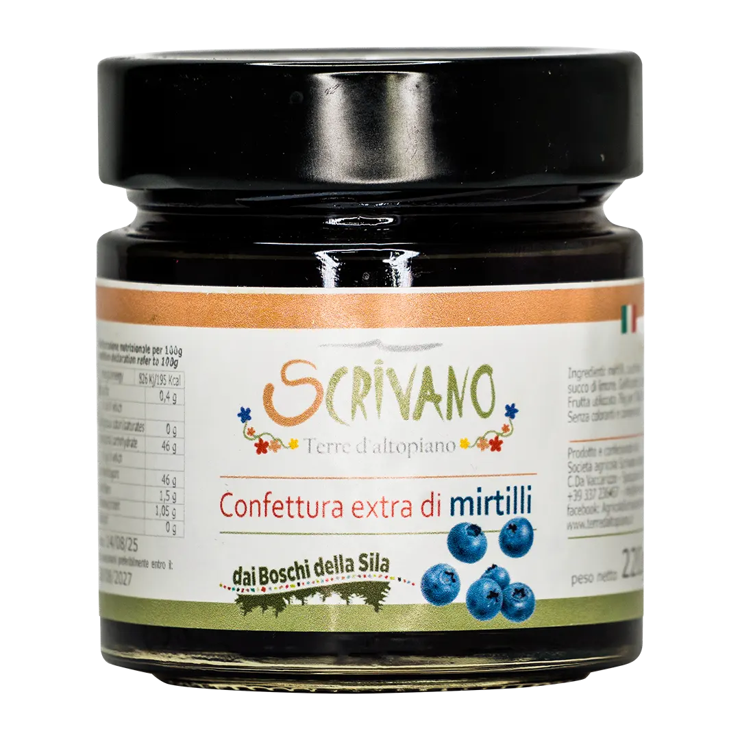 Confettura extra di mirtilli